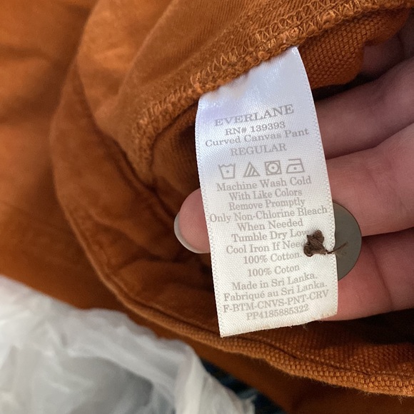 The Arc Canvas barrel Pant Copper - Picture 9 of 9